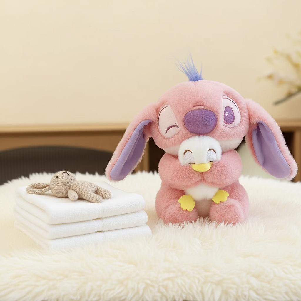 Donald Duck Stitch Lilo Stitch Eco-friendly Super Soft Short Plush 20cm-30cm Accessories Mesh Lining Birthday Gift Unisex Kids