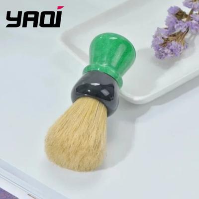 Помазок для бритья YAQI Green Viper 24 мм щетина кабана ручка - Инструмент для ухода за мужчинами премиального качества
