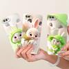 Чехол для Oppo A1k CPH1923 Милый Мультяшный Кролик Чехол Мягкий Силиконовый Чехол для Телефона Для Realme C2 RealmeC2 RMX1941 OppoA1k Fundas Coque