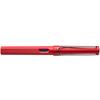LAMY Safari Red Fountain Pen with Steel (M) Nib, L16-M (Officially Imported)