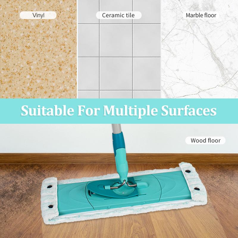 Плоская насадка для швабры Leifheit Clean Twist XL Micro Duo, моющаяся и многоразовая, для уборки пола в доме, аксессуары для швабры