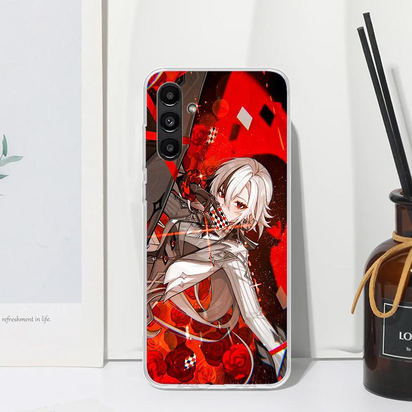 Arlecchino Genshin Impact Phone Case For Samsung Galaxy A17 A37 A57 A16 A26 A36 A56 A15 A25 A35 A55 A14 A24 A34 A54 A13 A23 A33