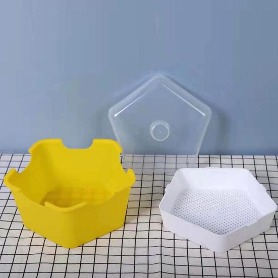 Детский горшок, простой в использовании, устойчивый к коррозии пластиковый горшок для посадки ростков, ящик для сада