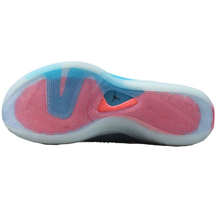 Air Jordan Luka 1 Next Nature PF Noise Aqua Мужские Кроссовки Синий Синий-Молния Темный-Обсидиан DR9829-400