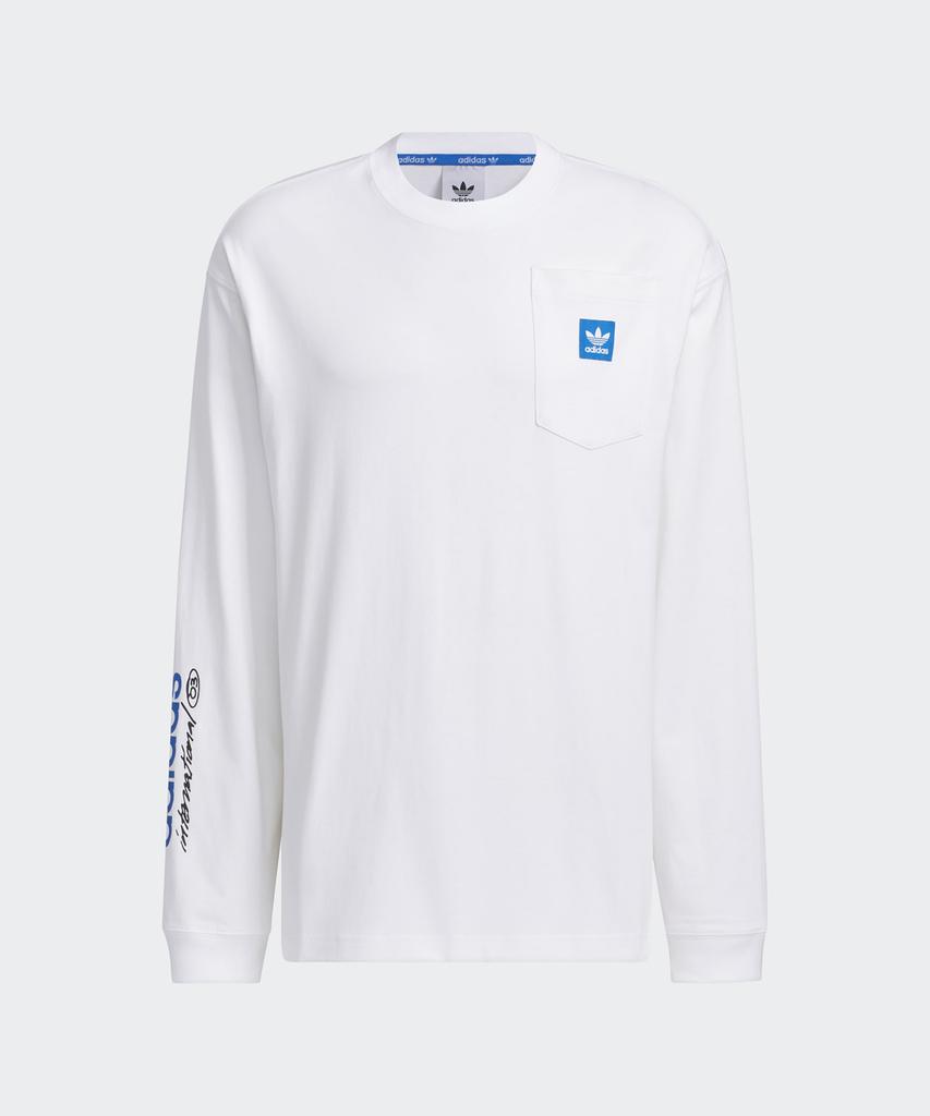 adidas City Skate Лонгслив - Белый / Jc6833