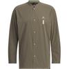 Мужская быстросохнущая рубашка с длинными рукавами Originals, топы цвета хаки IW1511
