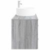 Bathroom Furniture Set 2 Pieces Grey Sonoma Engineered Wood