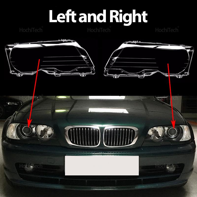 Крышка фар для BMW E46 Coupe Кабриолет 1999-2003 M3 2000-2006 Прозрачный корпус Стекло фары Оболочка Стеклянная крышка лампы