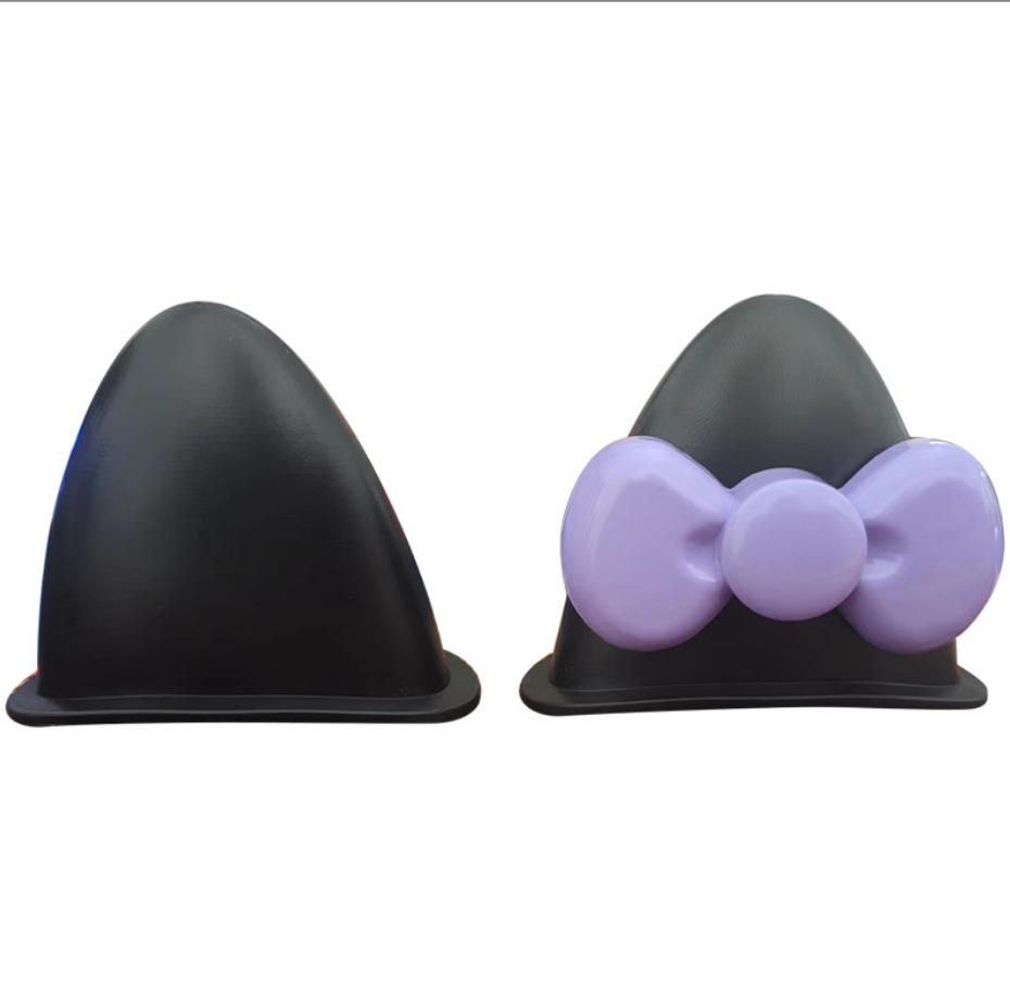 Универсальные ушки и бантик в виде котенка для детских шлемов