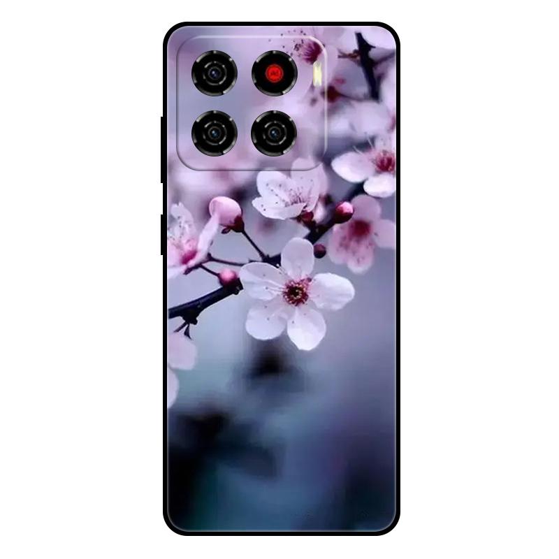 For ZTE Blade A56 4G Case Z2473 Silicone Luxury Space Soft Bumper for ZTE Blade A56 A 56 BladeA56 Phone Cover TPU Funda Shell