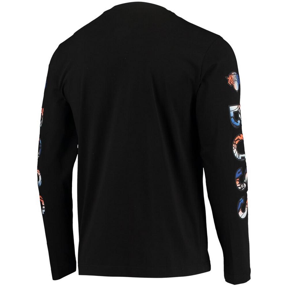 Boss Mens ThreeSixty New York Knicks Long-Sleeved T-Shirt