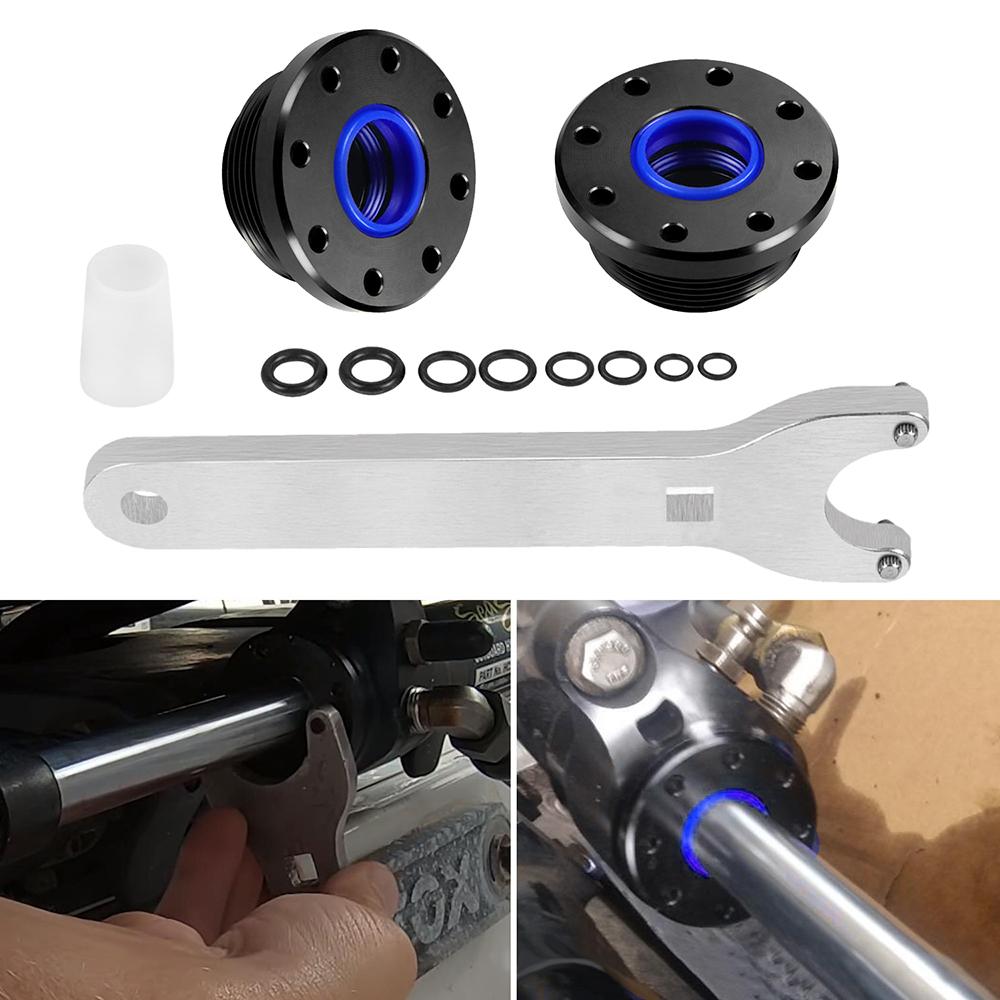Front Mount Boat Hydraulic Steering Cylinder Seal Kit For Seastar With Wrench For HC5340 HC5341 HC5342 HC5343 HC5344 HC5345