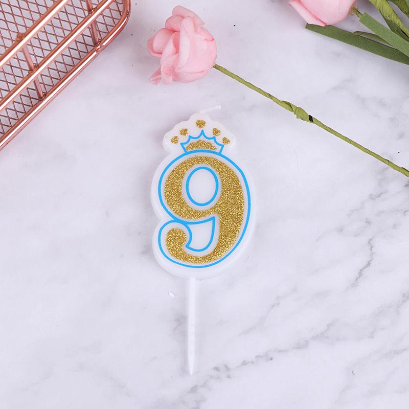 Свеча на день рождения в виде цифры