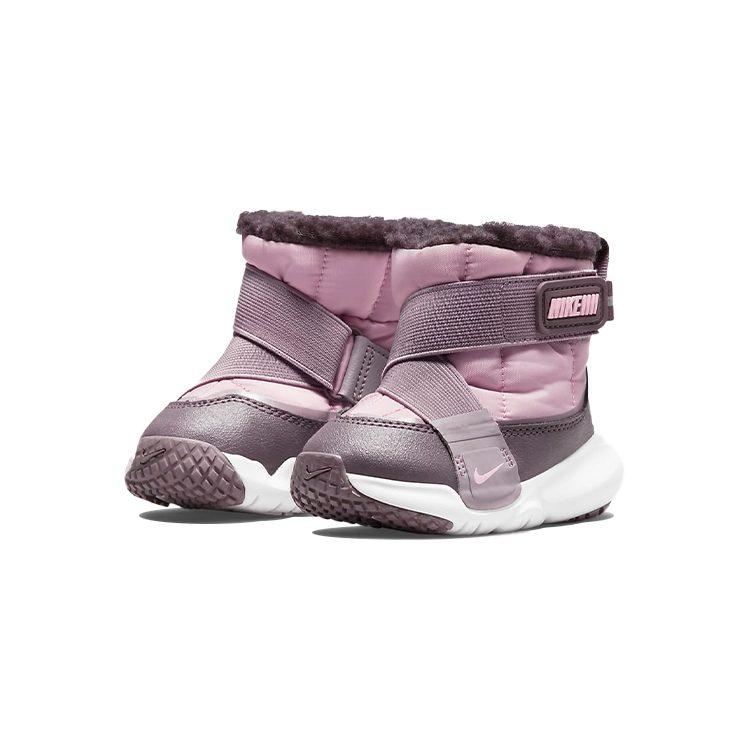 Nike Flex Advance Удобные Устойчивые к истиранию Термо Высокие Детские Кроссовки Розовые Для Младенцев и Малышей DD0303-600