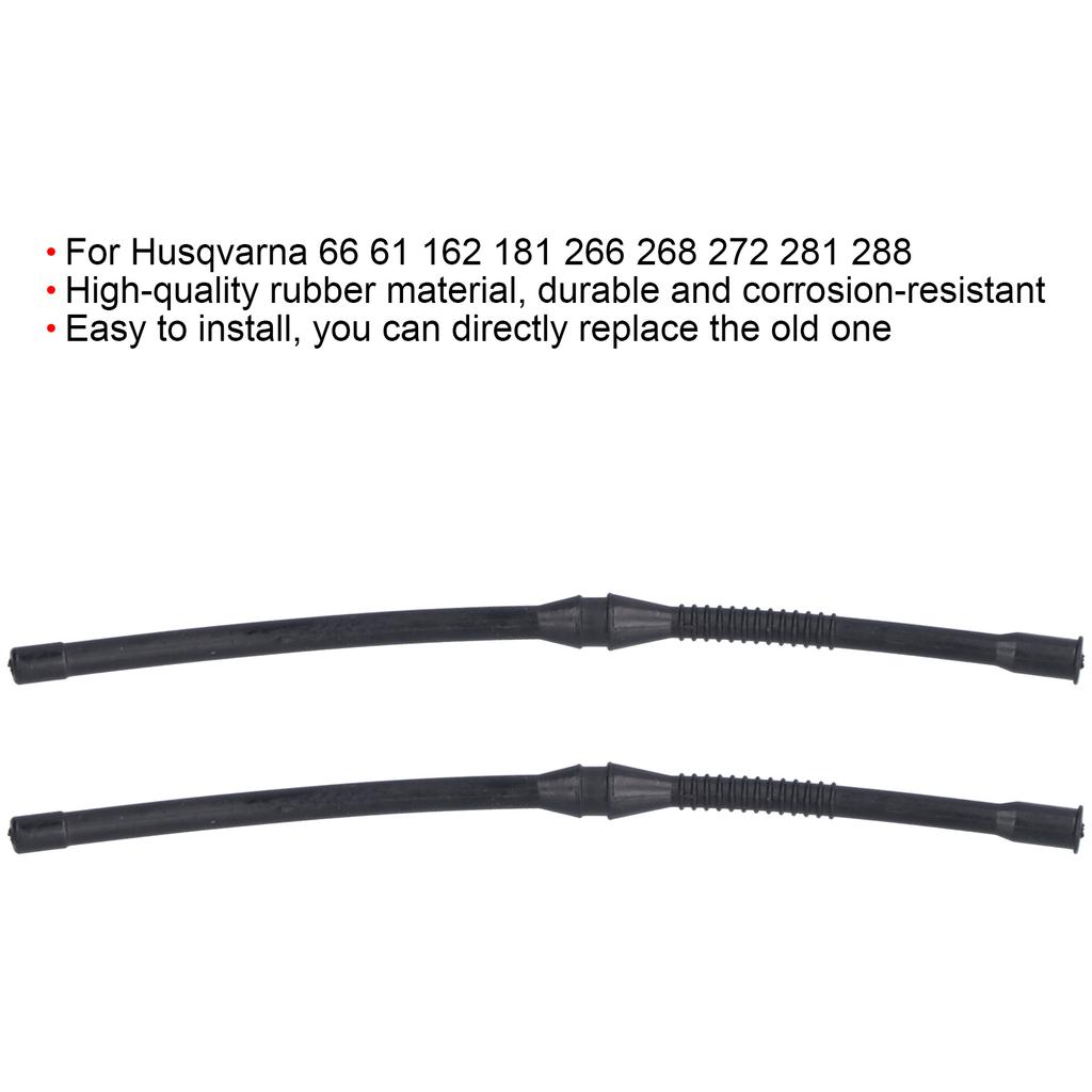2 шт. Замена топливной трубы для бензопилы Husqvarna 66 61 162 181 266 268 272 281 288