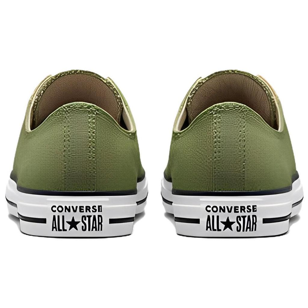 Converse Chuck Taylor All Star Прошитые Удобные Универсальные Низкие Кеды из Канваса Унисекс Зеленые A03421F