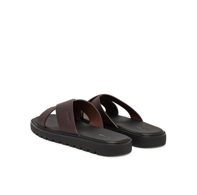 Шлепанцы Calvin Klein Sq Molded Sandal Xcross Lth