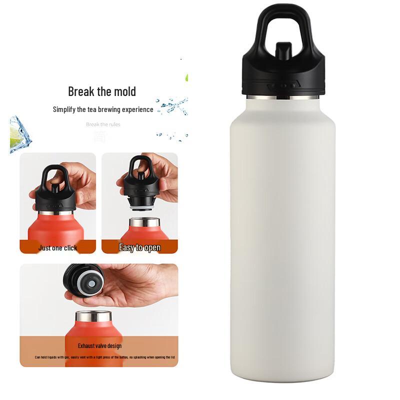 Shengjia 700ml 316 Stainless Steel Quick-Open Insulated Sports Bottle