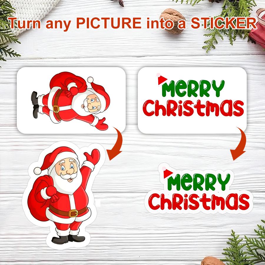 Vintage Deco Cartoon Scrapbooking Stickers Vinyl Eco-Friendly Gloss Lamination for Promotional Gifts Custom Die Cut
