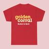 Golden Corral Restaurant Men's Red Size