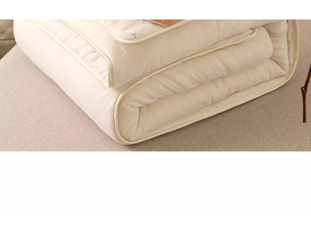 Утолщенное зимнее одеяло из чистого хлопка - Теплое хлопковое одеяло