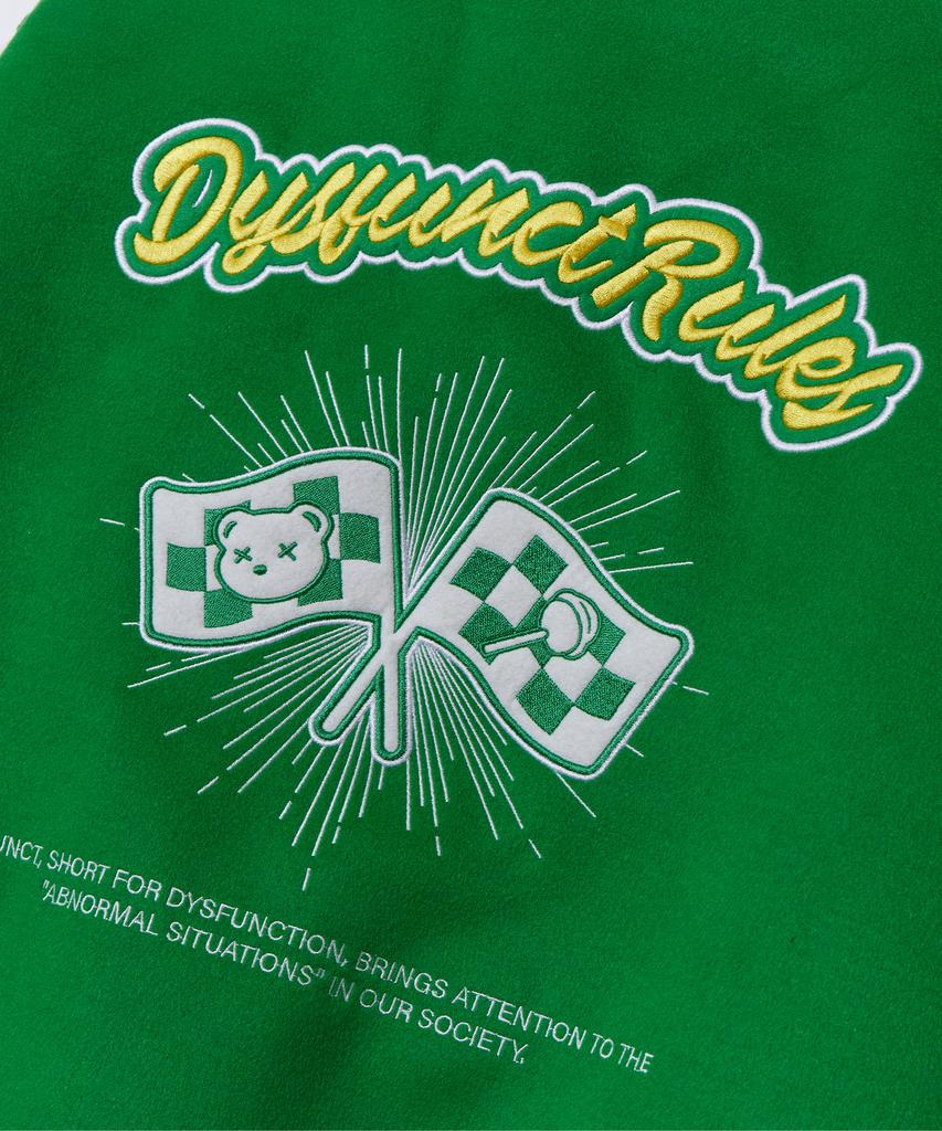 Стадионная куртка Dysfunct D Logo (зеленый)