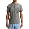 Мужская теннисная полосатая футболка с коротким рукавом Nike Dri-Fit Adv Court Slam Быстросохнущая tops IB1029-060