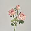 Имитация цветка розы Реалистичный внешний вид Легкий в уходе Яркий цвет Многоразовые искусственные цветы Домашний декор