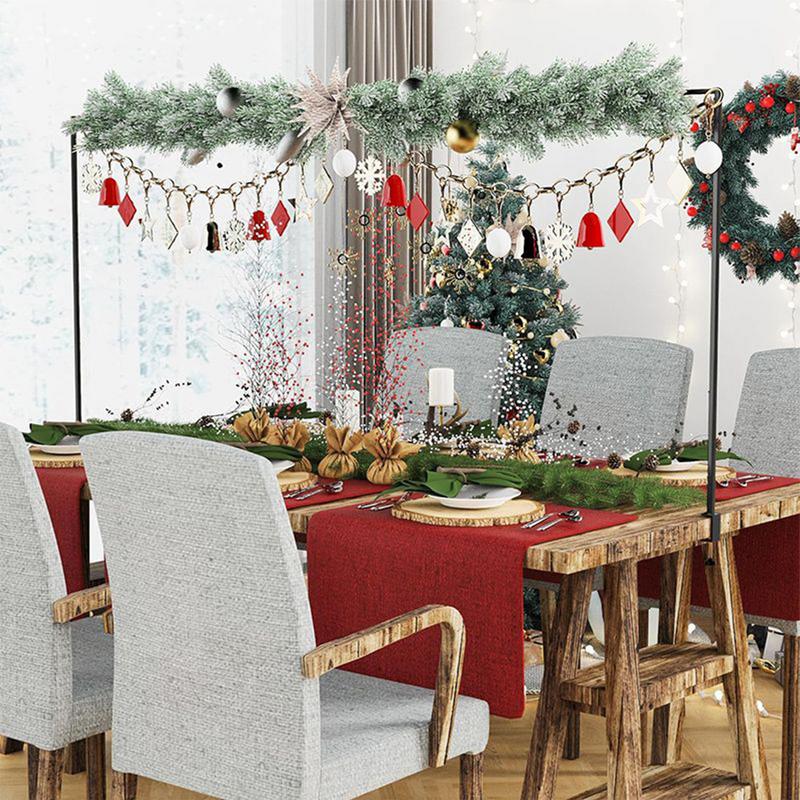 Metal Balloon Flower Arch Stand Table Pole Stand with Clamp Adjustable Table Stand For Wedding Happy Birthday Party Decorations