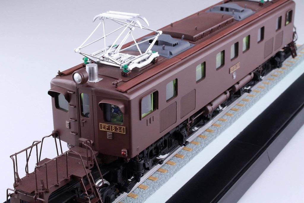 Aoshima Bunka Kyozaisha Electric Locomotive Series Электровоз EF18 Пластиковая модель 1/50 №2