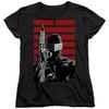 Г.И.. Женская футболка Joe Snake Eyes Ninja Черная Официально лицензированная