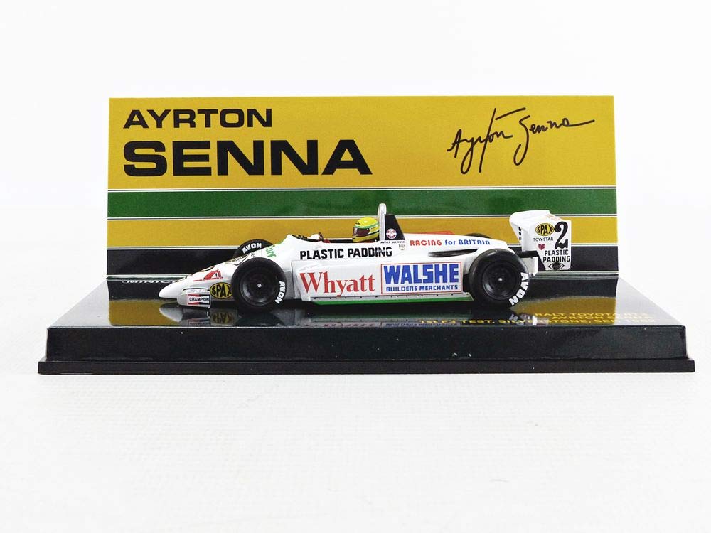 Minichamps scale Ralt Toyota RT3 1982 F3 Silverstone First Test September Senna Senna Collection 1/43 A. [Resin]