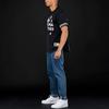 Футболка Mitchell & Ness мужская черная BA8X4G-ASE-K-KW8