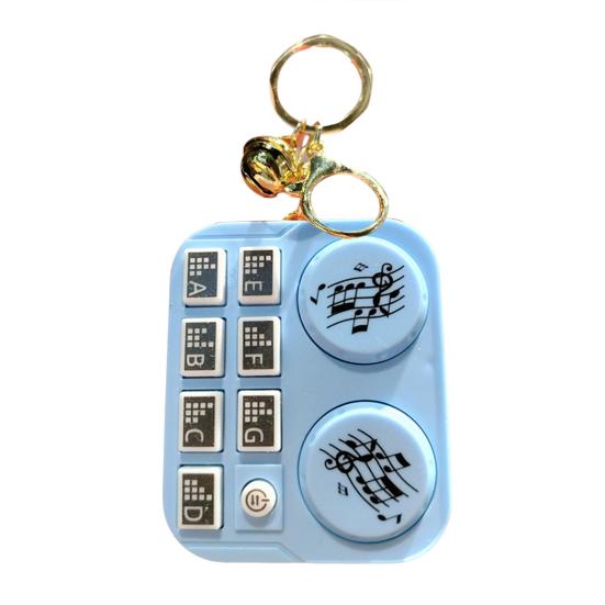 Мини-пульт управления DJ, игровая консоль с музыкальным светом, портативная, дорожная, на батарейках, для детей, подростков и взрослых, обучающая, игрушка-брелок для диджеинга