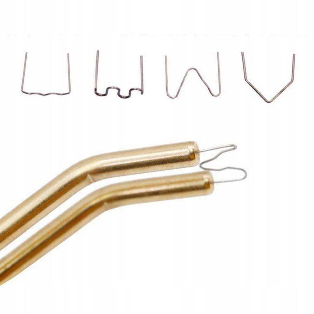 Rosfix Zszywki do Plastiku w Kształcie Litery S 0,6mm – 100 Sztuk | Wysoka Jakość Tworzywa | Idealne do Motoryzacji i Rzemiosła