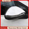 2 шт. хромированная накладка на зеркало заднего вида для Volkswagen VW Golf 7 MK7 7,5 GTI 7 2013 2014 2015 2016 2017 2018 