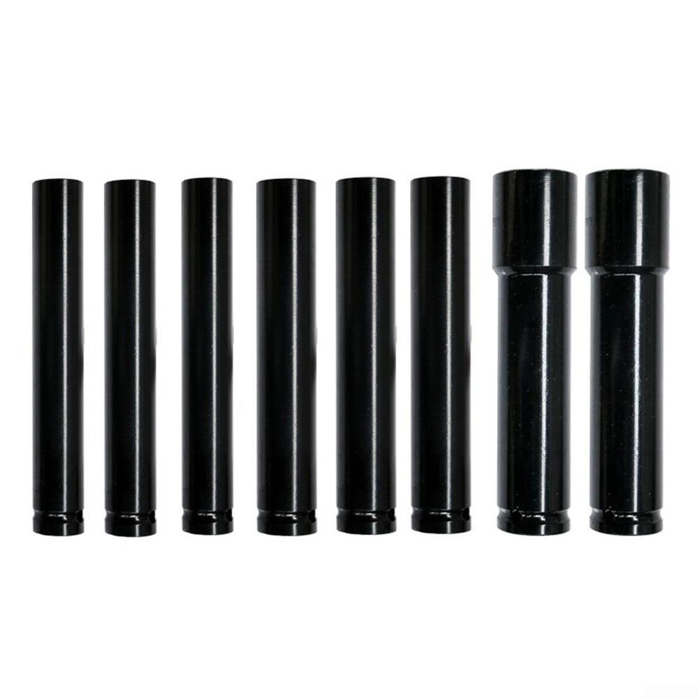 Ударный гайковерт 1/2 дюйма, 150 мм, черный, удлиненная деталь для машин