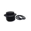 Motorcycle Gas Cap Screw-In Flush Mount Fuel Tank Gas Cap Cove For Harley Sportster Dyna Electra Glide Road King Softail