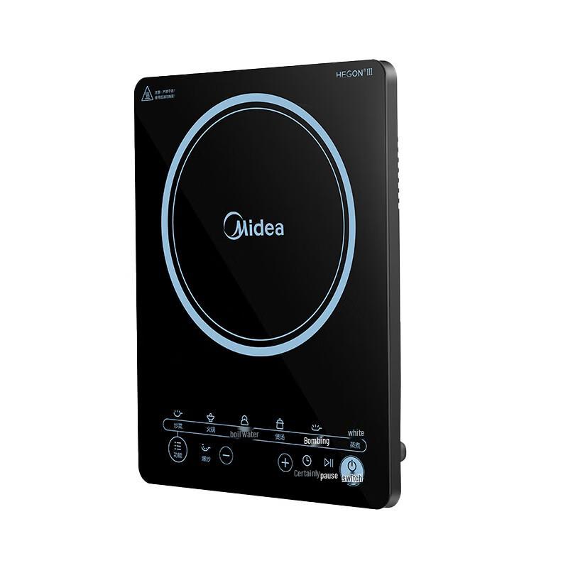 Midea Умная индукционная плита 2200 Вт, штепсель CN (адаптер в комплекте)