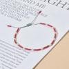 Adjustable Length Beaded Bracelet Thin Design Friendship Bracelet Pearl Bracelet  Gift Giving