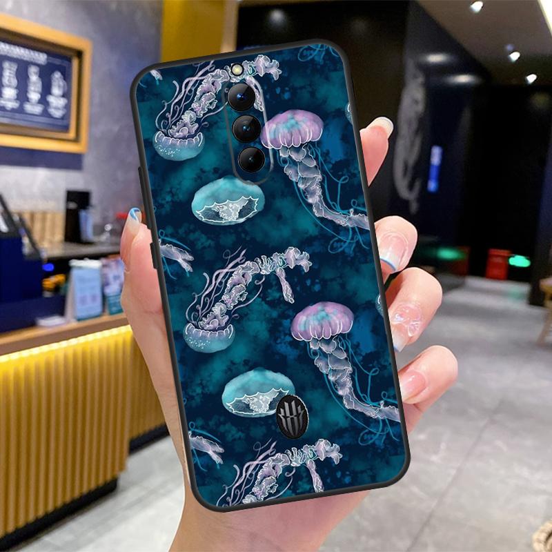 Волшебный чехол-медуза для Nubia Red Magic 8 9 10 Pro Plus 6 7 6S 7S Pro 6R 5G RedMagic 8S 9S Pro Plus Чехол