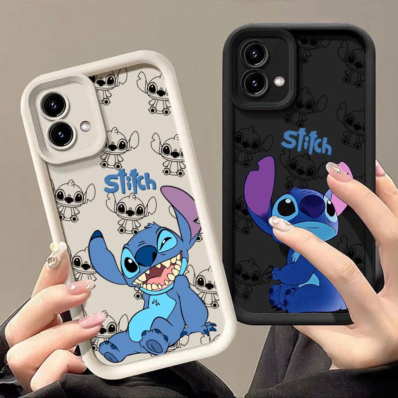 Baby Stitch Phone Case for Motorola Moto Edge 70 60 Fusion 50 Pro 40 Neo G06 G56 G86 G85 G84 G75 G56 G53 G52 G30 G14 Soft Cover
