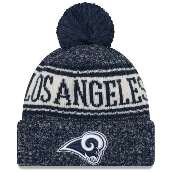 Chapeau - New Era - NFL Sideline 2018 - Los Angeles Rams - Doublure Polaire - 100% Acrylique