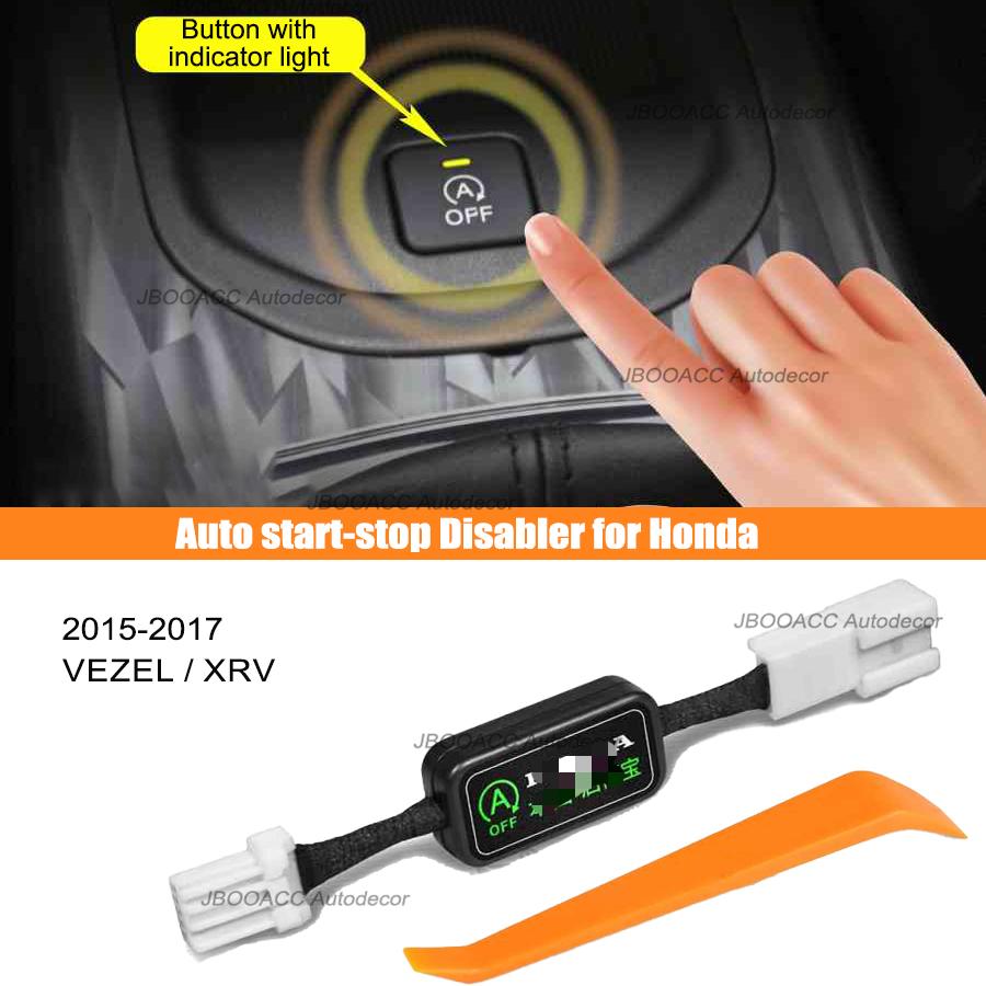 Auto Start Stop Off For Honda 10th Generation Accord Civic HRV URV CRV ZRV pire Breeze Crider Envix Auto Start-stop Disabler