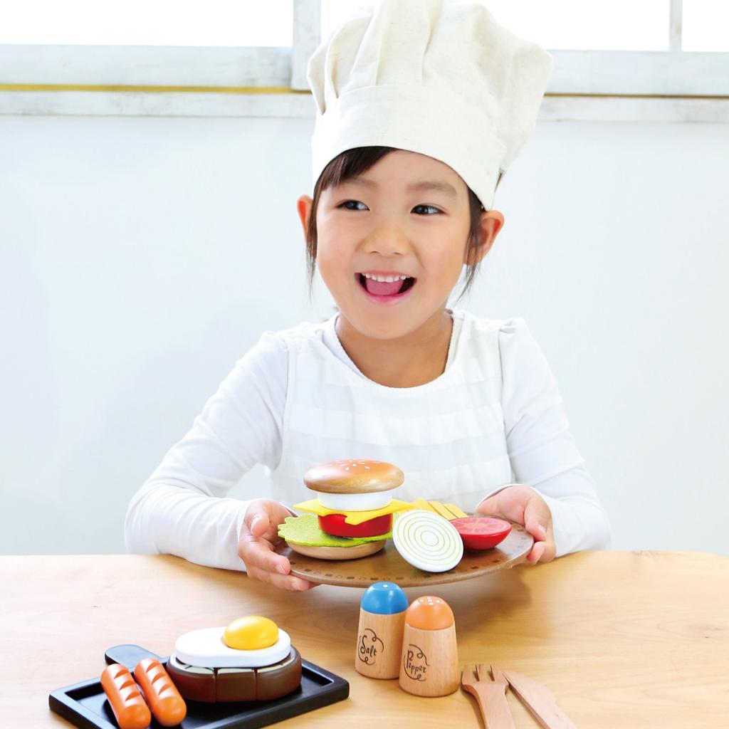 First Play House Western Restaurant Set Магнитная деревянная игрушка Развивающая игрушка Play House Woody Puddy