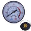Bar Air Pressure Gauge 13Mm 1/4 Bsp Thread Double Scale For Air Compressor