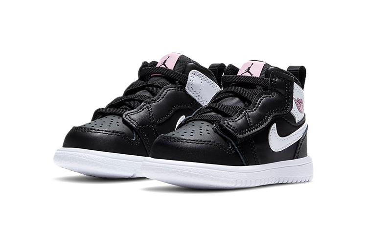 Air Jordan 1 Mid Pink Foam Black TD AT4613-061