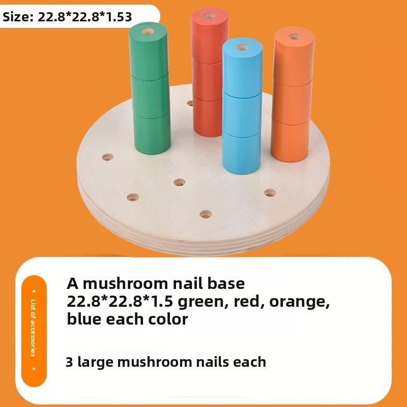 Wooden Early Learning Puzzle Set For Kid Cognitive Development Baby Gift