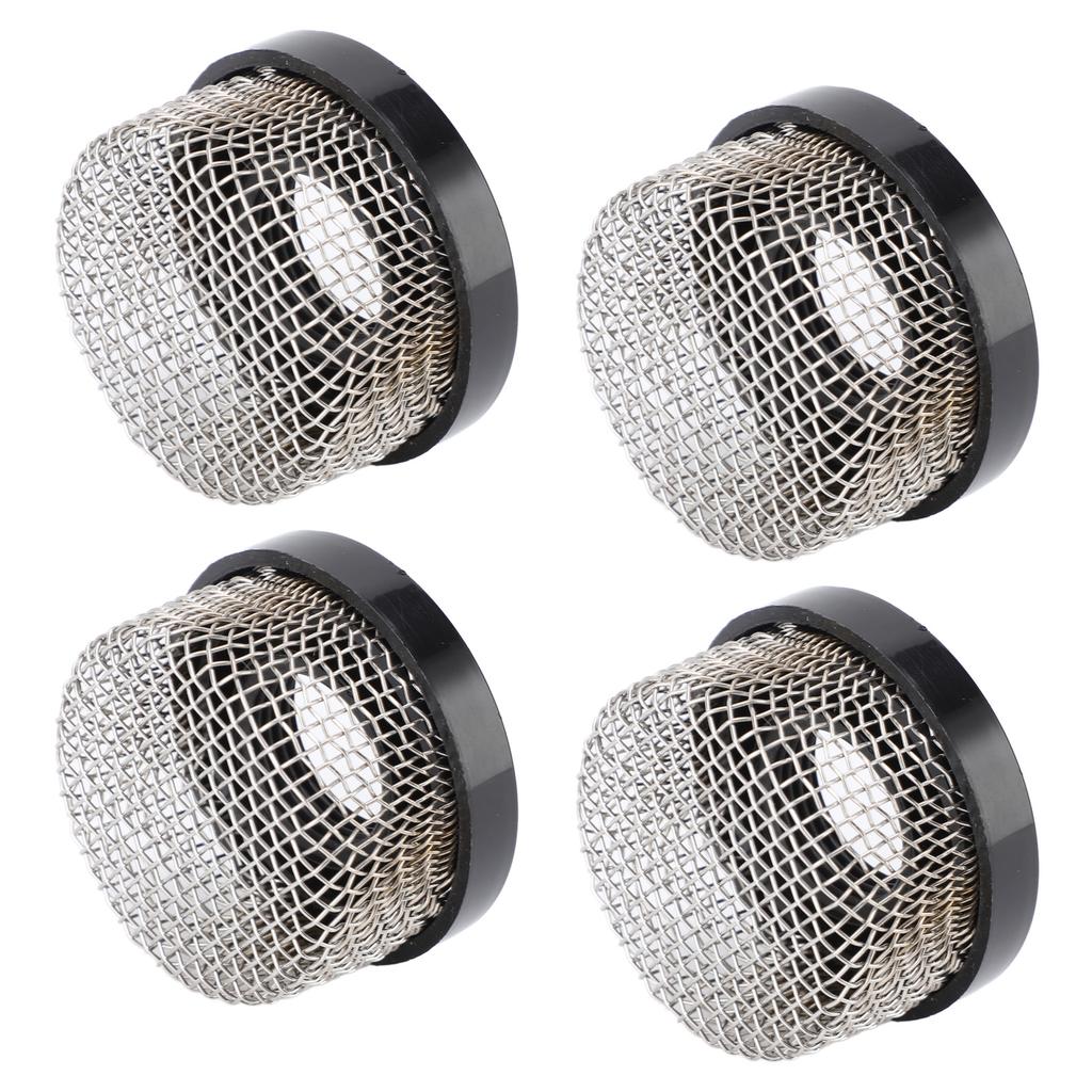 Stainless Steel Mesh Strainer 3/4in‑14 Female Thread Aerator Screen Strainer for Livewell Pump 4pcs