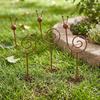 Rustproof Snail Shape Yard Art Weather Resistant Plant Snail Stake  Patio Porch